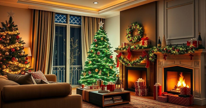 Empresa de decoração de natal transforma seu ambiente em um verdadeiro conto de fadas festivo Empresa de decoração de natal transforma seu ambiente em um verdadeiro conto de fadas festivo