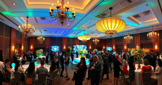 Cenários para eventos: Transforme sua celebração com criatividade e estilo